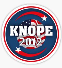 knope 2012 sticker Sticker