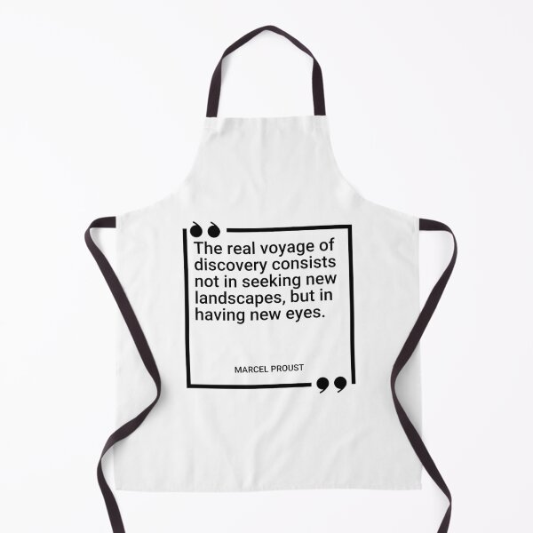 Item preview, Marcel Proust - The real voyage of discovery consists not in seeking new landscapes, but in having new eyes. designed and sold by SocraticQuotes.