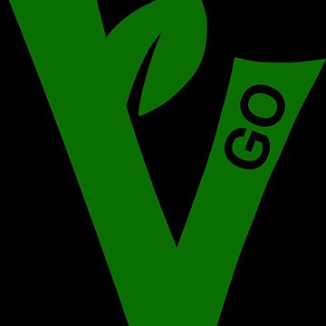 Artwork thumbnail, V for vegan - small - dark BG by reIntegration