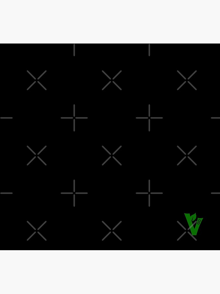 Thumbnail 6 of 6, iPhone Wallet, V for vegan - small - dark BG designed and sold by reIntegration.