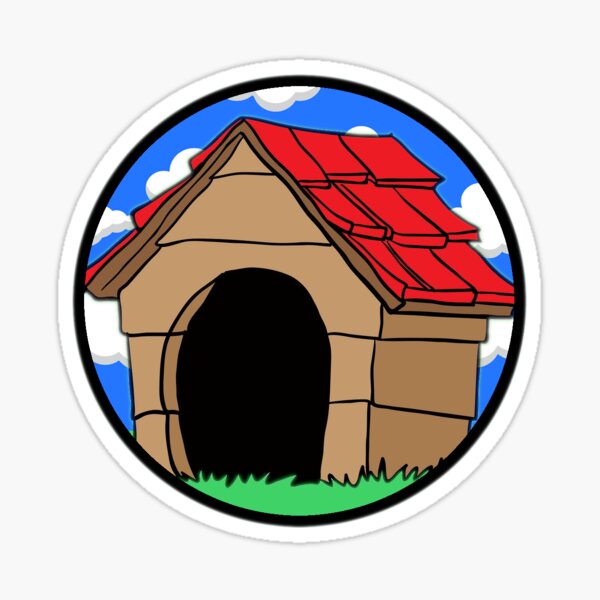 "The Dawg House" Sticker by TheDawgHouse Redbubble