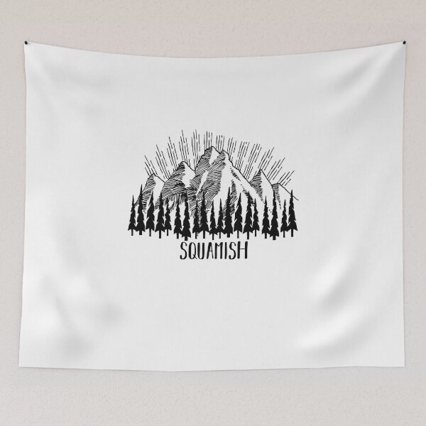 Item preview, Squamish British Columbia BC Canada Parks Mountains and Forest Outdoors Design designed and sold by palmettodigital.