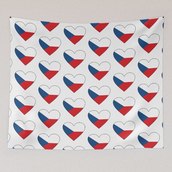 Artikelvorschau, Tschechische Republik Flagge. Česká republika. česká vlajka. Geschenke der Tschechischen Republik. Tschechien. entworfen und verkauft von GraceTee.