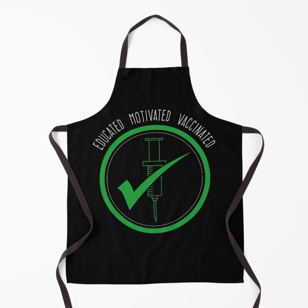 Item preview, Vaccinated Pandemic Health Motivation Quote designed and sold by sillyquestions.