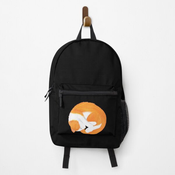 Item preview, Sleepy Orange and White Cat designed and sold by heathercashart.