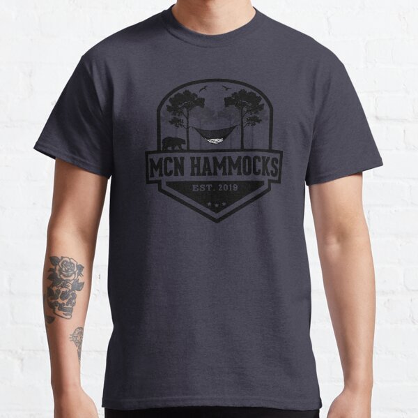 This is the company logo for MCN Hammocks Classic T-Shirt