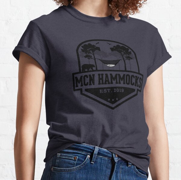 This is the company logo for MCN Hammocks Classic T-Shirt