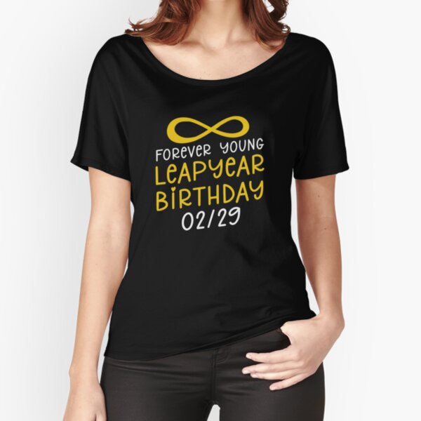 Kids Kids Leap Day Birthday 8th February 29 8 Year Old Girl Gift T-Shirt