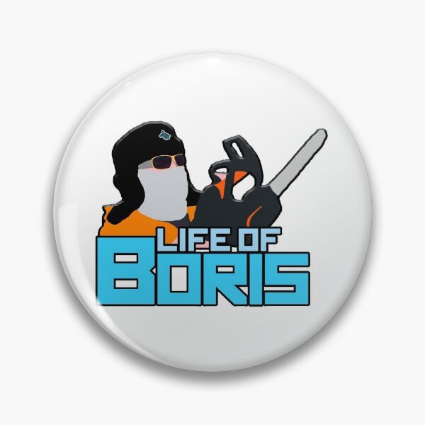 Item preview, UNIQUE - Life of Boris Orange Blue designed and sold by Gawop.