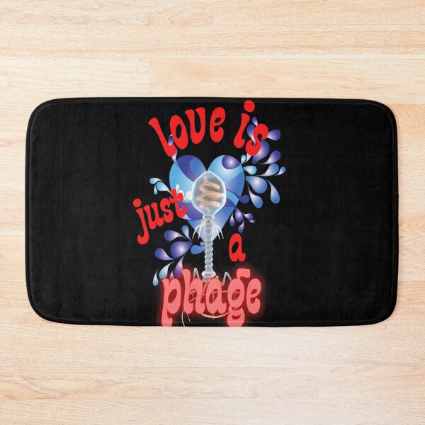 Item preview, GROOVY LOVE IS JUST A PHAGE FUNNY BACTERIOPHAGE MEDICAL LABORATORY SCIENTIST  designed and sold by Hippiesole.