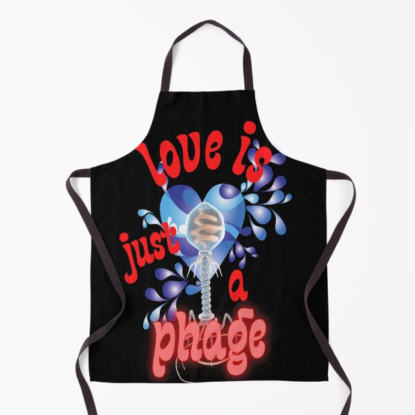 Item preview, GROOVY LOVE IS JUST A PHAGE FUNNY BACTERIOPHAGE MEDICAL LABORATORY SCIENTIST  designed and sold by Hippiesole.