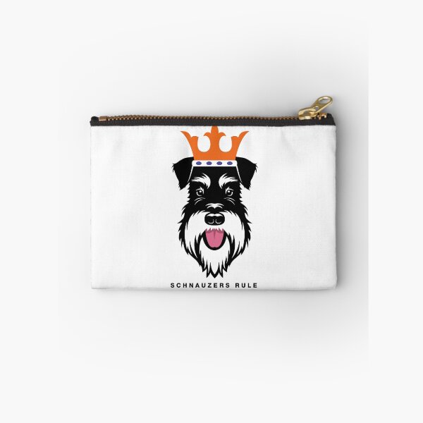 Item preview, Schnauzers Rule - Silver & Black dog designed and sold by Buzby Bluebeard.