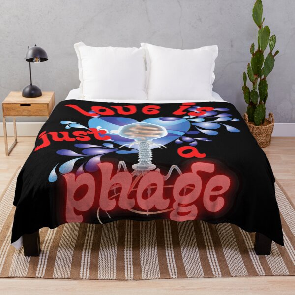 Item preview, GROOVY LOVE IS JUST A PHAGE FUNNY BACTERIOPHAGE MEDICAL LABORATORY SCIENTIST  designed and sold by Hippiesole.