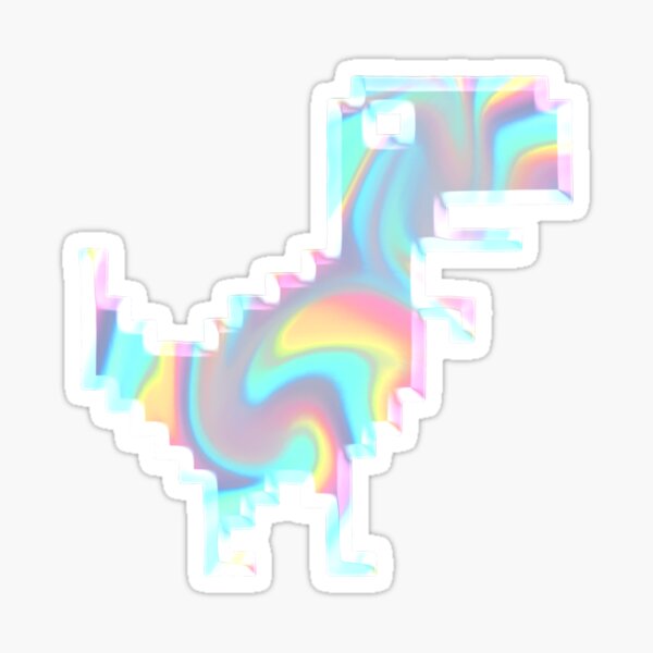HOLO Dino Sticker