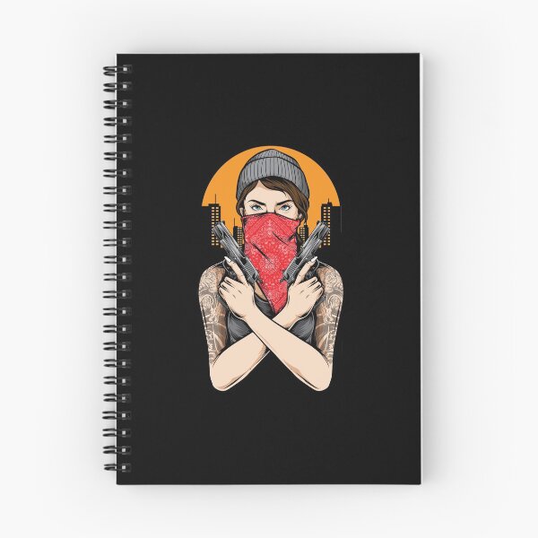 Item preview, Gangster Girl Holding a Gun designed and sold by kalud-zoldyck.