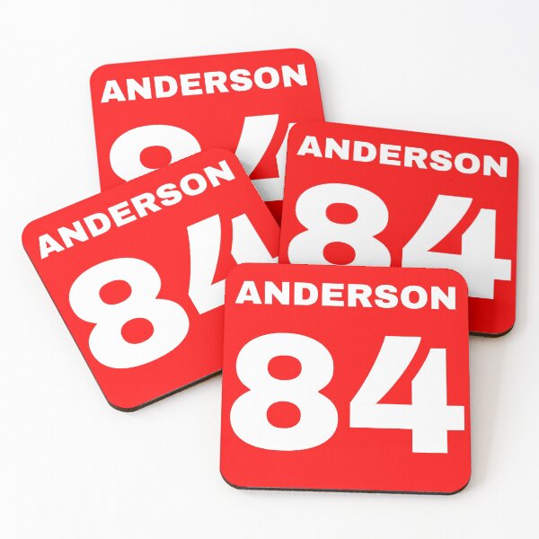 Item preview, Hurts Adam Anderson 84 Manchester United Football Shirt designed and sold by PockyAndPinatas.