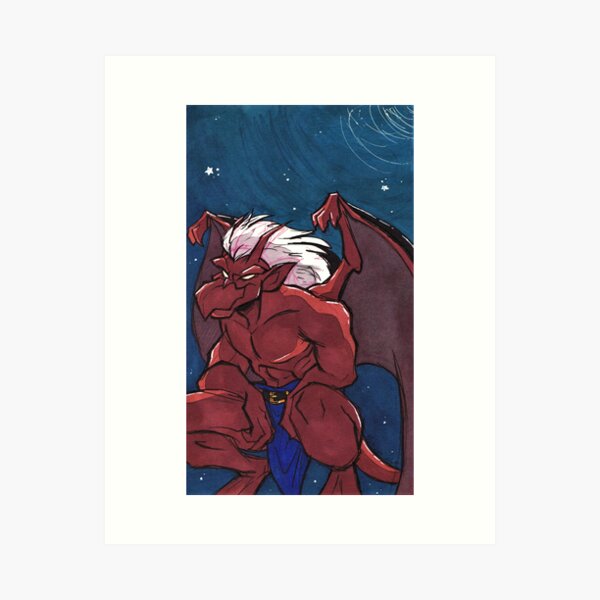 Brook in Blue Art Print