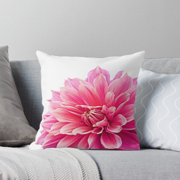 Item preview, Large Digital Watercoloured Dahlia Flower designed and sold by OByD.