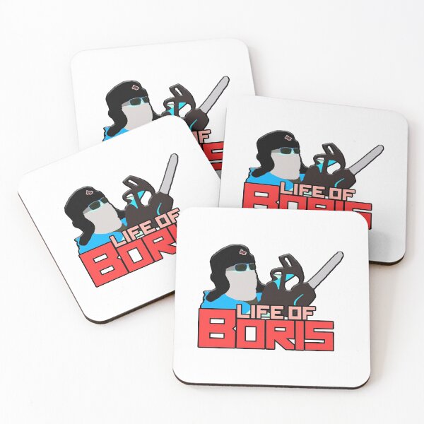 Item preview, UNIQUE - Life of Boris Blue Red designed and sold by Gawop.