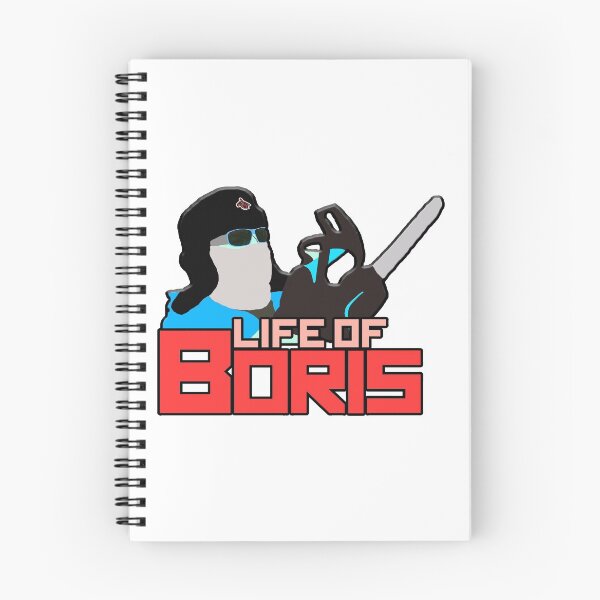 Item preview, UNIQUE - Life of Boris Blue Red designed and sold by Gawop.
