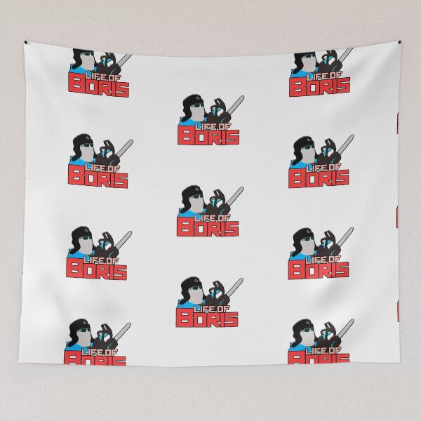 Item preview, UNIQUE - Life of Boris Blue Red designed and sold by Gawop.
