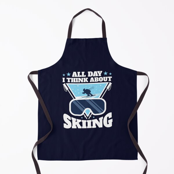 Item preview, Ski All Day I Think About Skiing designed and sold by jaygo.