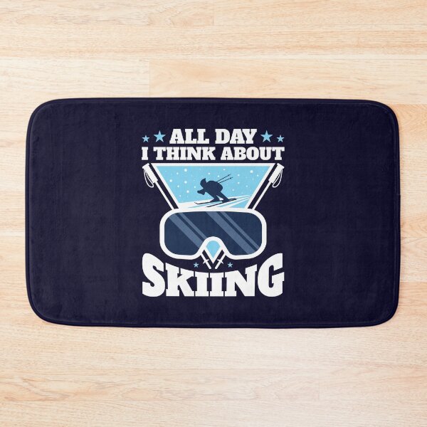 Item preview, Ski All Day I Think About Skiing designed and sold by jaygo.