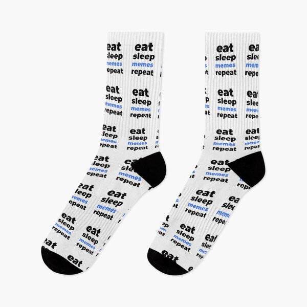 Item preview, eat sleep memes repeat  designed and sold by Jesar.