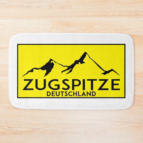 Item preview, ZUGSPITZE Deutschland Bayern Skiing Ski Mountains Germany designed and sold by DESTINATIONS DECAL.