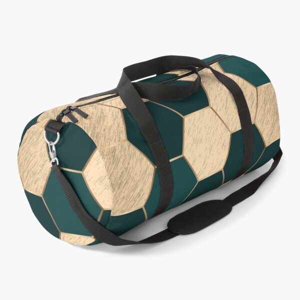 Item preview, Dark Green and Gold Elegant Geometric Hexagon Pattern designed and sold by CynthiaGraphics.