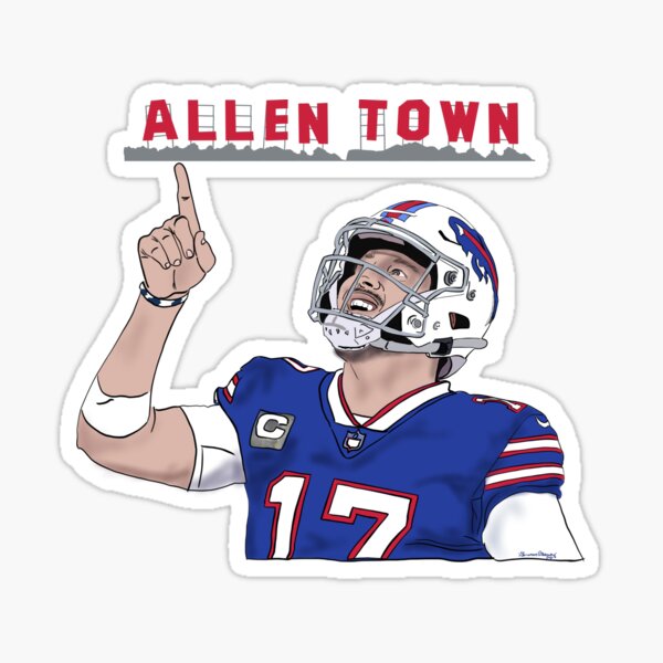 NFL Buffalo Bills Josh Allen Welcome to Allentown Pullover Hoodie