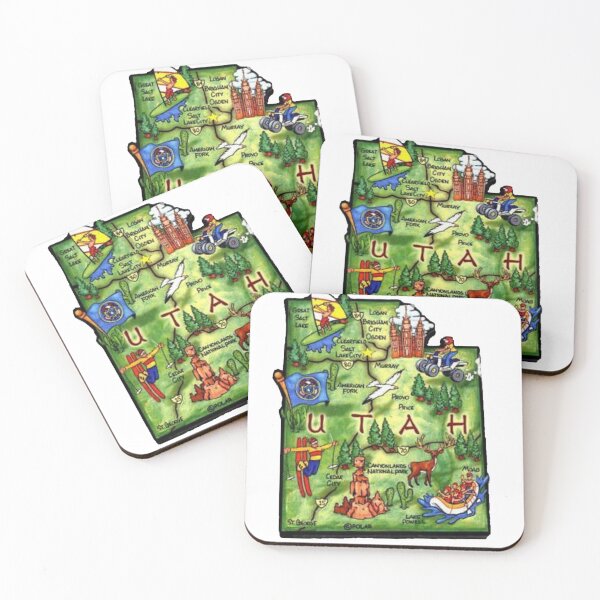 Item preview, Utah art designed and sold by Cucoos.