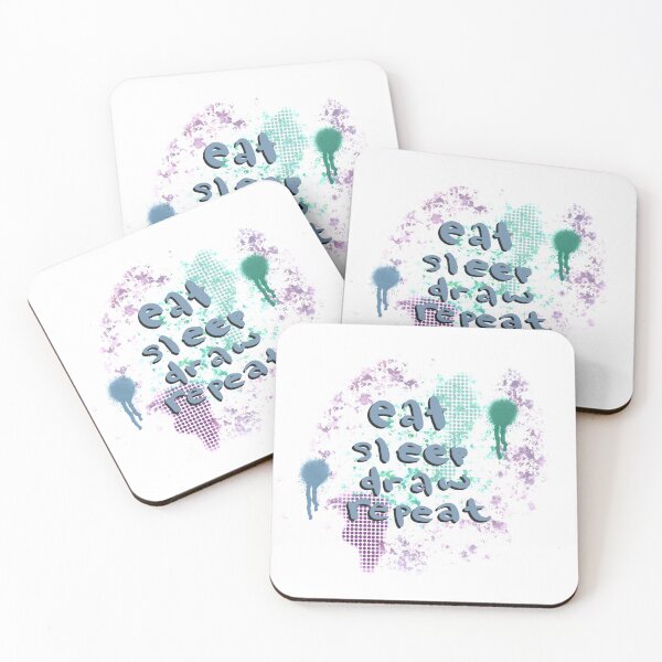 Item preview, Eat, Sleep, Draw, Repeat designed and sold by SableWoods.