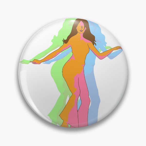 Item preview, groovy dancer girl designed and sold by hannahmossss.