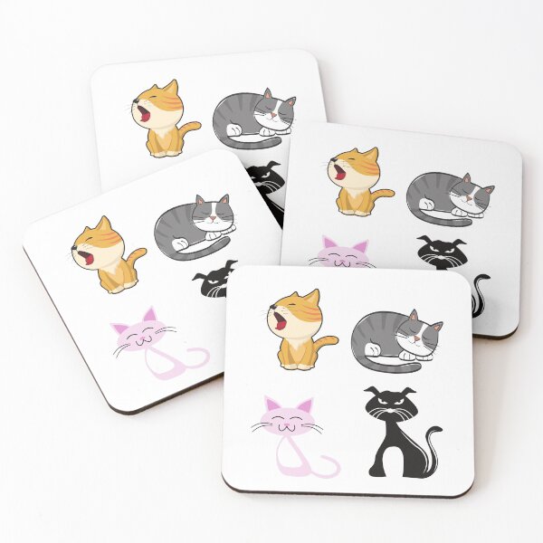 Item preview, Cat Stickers, Fun Stickers designed and sold by AMS-ART.