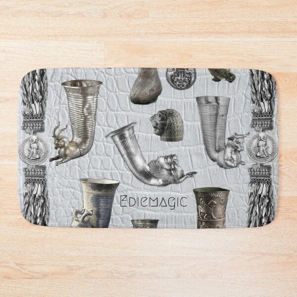 Item preview, Ediemagic white Leather & silver Challis  designed and sold by Ediemagic.