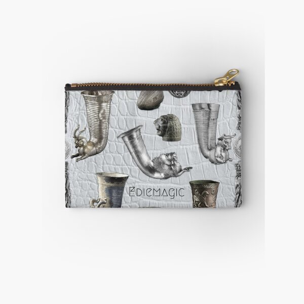 Item preview, Ediemagic white Leather & silver Challis  designed and sold by Ediemagic.