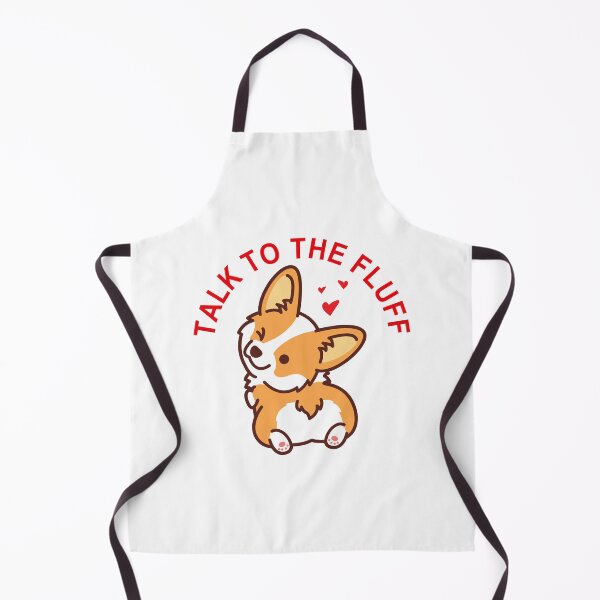 Item preview, Talk to the fluff Cute Corgi Butt Funny designed and sold by TeeServes.