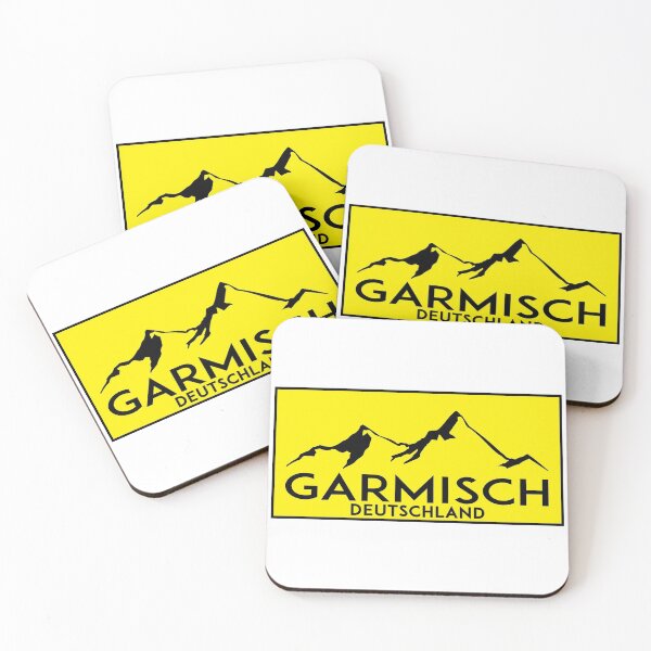 Item preview, Garmsich Deutschland Skiing Ski Mountains Germany Bavaria designed and sold by DESTINATIONS DECAL.