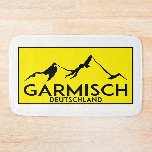 Item preview, Garmsich Deutschland Skiing Ski Mountains Germany Bavaria designed and sold by DESTINATIONS DECAL.