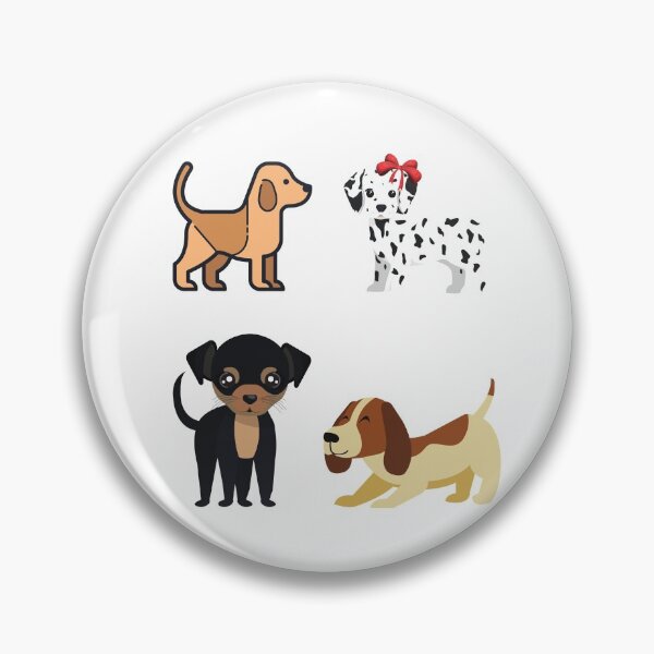 Item preview, Dog Stickers, Dog Fun, Peel and Stick designed and sold by AMS-ART.