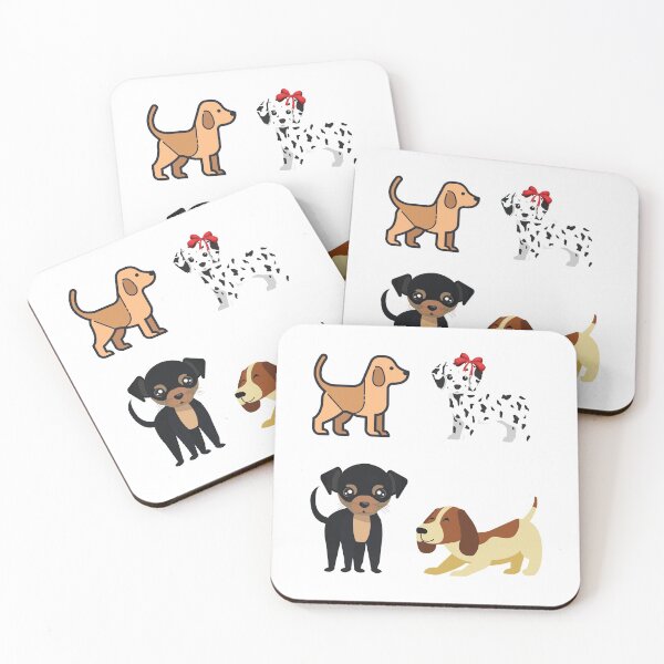 Item preview, Dog Stickers, Dog Fun, Peel and Stick designed and sold by AMS-ART.