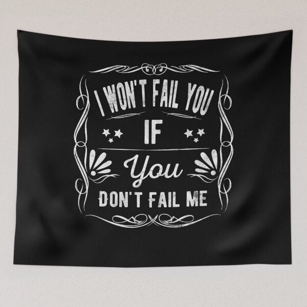 Item preview, I Wont Fail You If You Dont Fail Me Teacher Gift designed and sold by Ricardo Landeros.