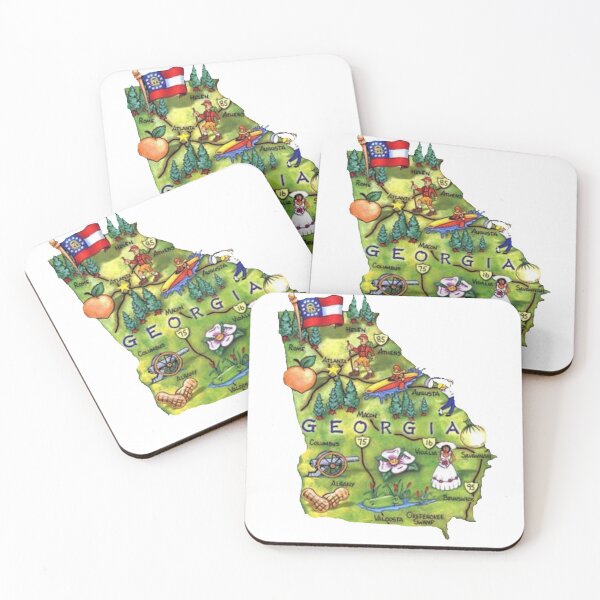 Item preview, Georgia Travel Memorabila designed and sold by Cucoos.