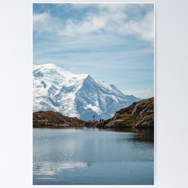 Item preview, Incredible view of Mont Blanc and Lac Blanc designed and sold by caitlinmgr.