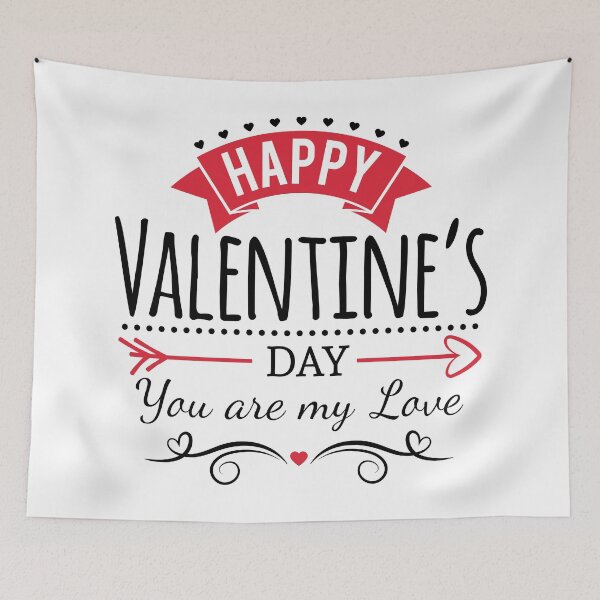Item preview, Happy Valentine's Day You Are My Love designed and sold by Smart-Bee.