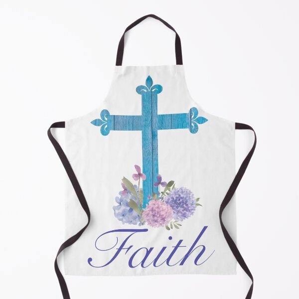 Item preview, Hydrangea Flowers with Blue Wood Floral Cross Faith Easter Design designed and sold by Cute Designs Shop.