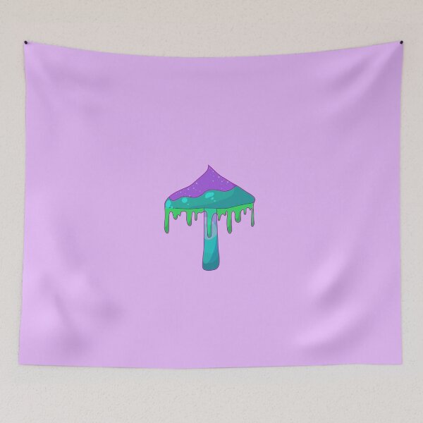 Item preview, weird trippy space mushroom  designed and sold by ForTheFrogWar.