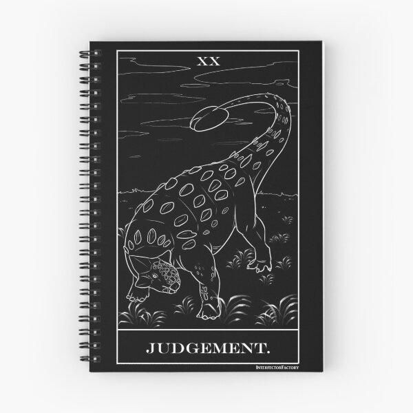 Item preview, Judgement Dinosaur Ankylosaurus Tarot designed and sold by InterfectorFactory.