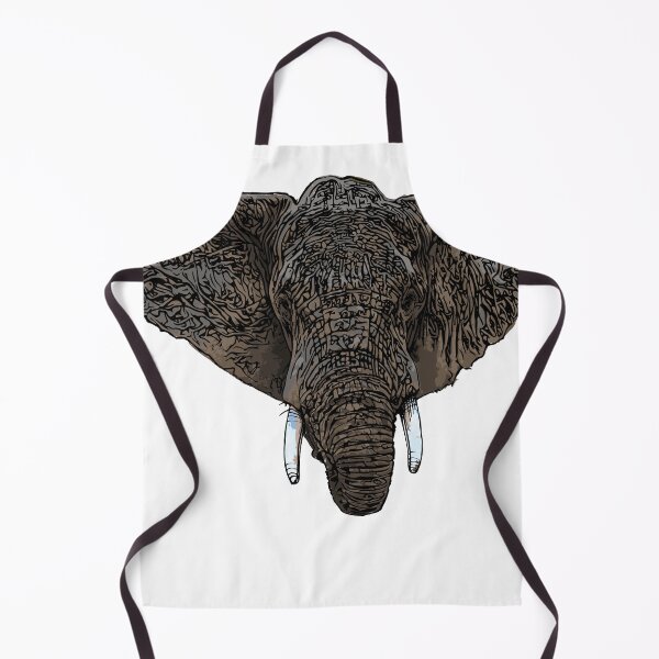 Item preview, elephant head vector ilustration designed and sold by ranker666.